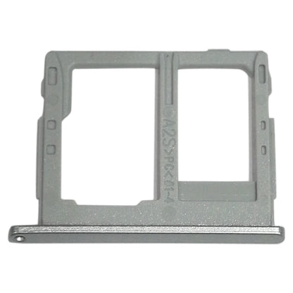 For Galaxy Tab A 8.0 / T380 / T385 SIM Card Tray +  Micro SD Card Tray (Grey) - Card Tray by buy2fix | Online Shopping UK | buy2fix