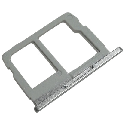 For Galaxy Tab A 8.0 / T380 / T385 SIM Card Tray +  Micro SD Card Tray (Grey) - Card Tray by buy2fix | Online Shopping UK | buy2fix