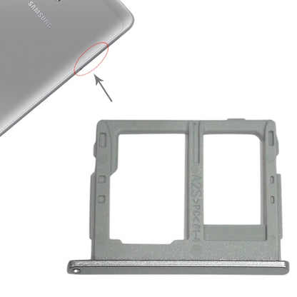 For Galaxy Tab A 8.0 / T380 / T385 SIM Card Tray +  Micro SD Card Tray (Grey) - Card Tray by buy2fix | Online Shopping UK | buy2fix