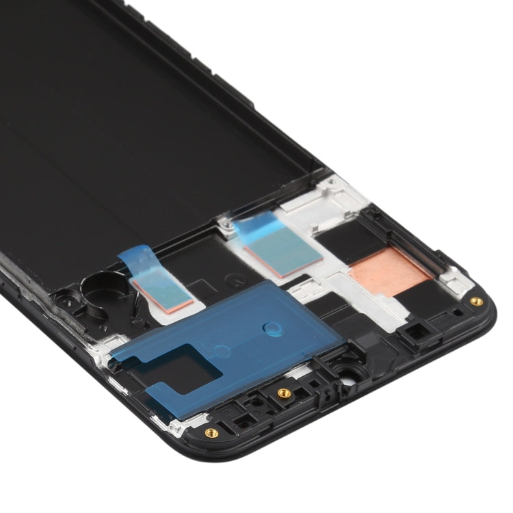 Original Super AMOLED LCD Screen  for Galaxy A50 Digitizer Full Assembly with Frame(Black) - LCD Screen by buy2fix | Online Shopping UK | buy2fix