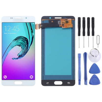 TFT LCD Screen for Galaxy A5 (2016) / A510 with Digitizer Full Assembly (White) - LCD Screen by buy2fix | Online Shopping UK | buy2fix