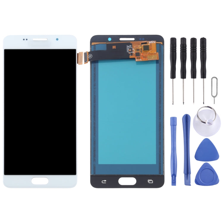 TFT LCD Screen for Galaxy A5 (2016) / A510 with Digitizer Full Assembly (White) - LCD Screen by buy2fix | Online Shopping UK | buy2fix