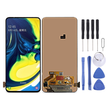 Original Super AMOLED LCD Screen for Galaxy A80 A90 A805F with Digitizer Full Assembly (Black) - LCD Screen by buy2fix | Online Shopping UK | buy2fix