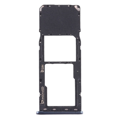 For Galaxy A7 (2018) / A750F SIM Card Tray + Micro SD Card Tray (Black) - Card Tray by buy2fix | Online Shopping UK | buy2fix