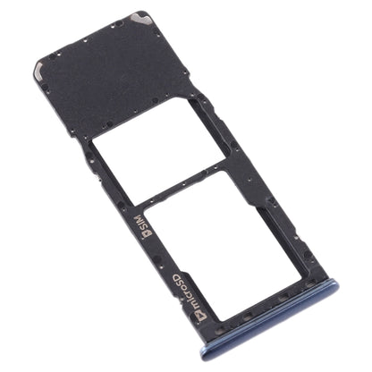 For Galaxy A7 (2018) / A750F SIM Card Tray + Micro SD Card Tray (Black) - Card Tray by buy2fix | Online Shopping UK | buy2fix
