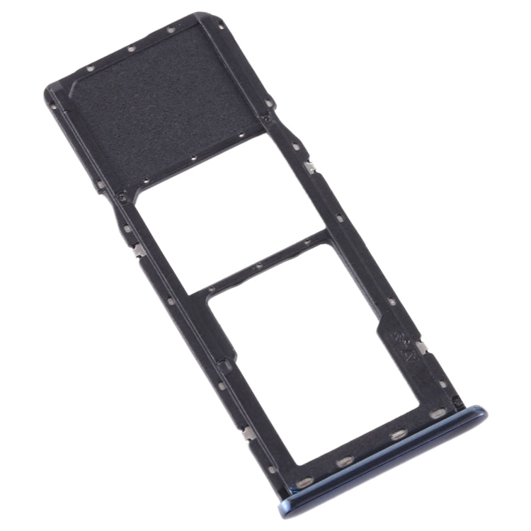 For Galaxy A7 (2018) / A750F SIM Card Tray + Micro SD Card Tray (Black) - Card Tray by buy2fix | Online Shopping UK | buy2fix