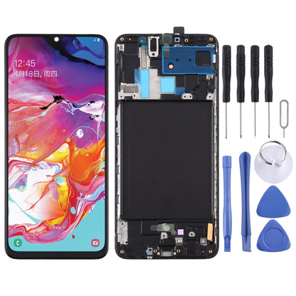 Original Super AMOLED LCD Screen for Galaxy A70 Digitizer Full Assembly with Frame - LCD Screen by buy2fix | Online Shopping UK | buy2fix