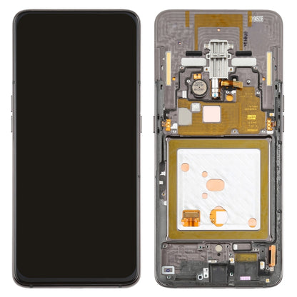 Original Super AMOLED LCD Screen for Galaxy A80 Digitizer Full Assembly with Frame (Black) - LCD Screen by buy2fix | Online Shopping UK | buy2fix