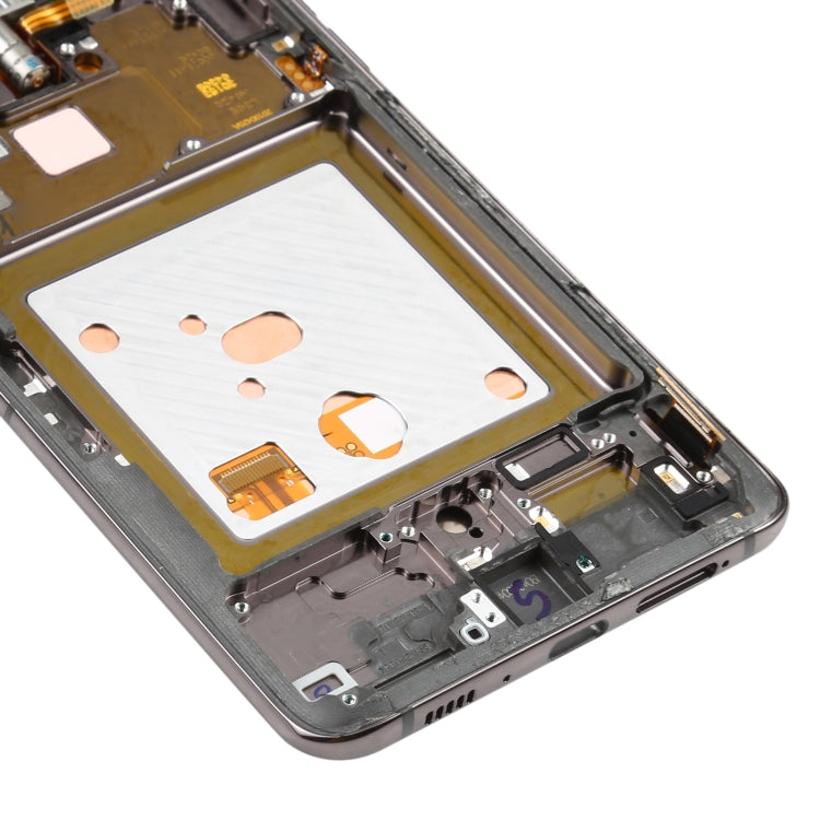 Original Super AMOLED LCD Screen for Galaxy A80 Digitizer Full Assembly with Frame (Black) - LCD Screen by buy2fix | Online Shopping UK | buy2fix