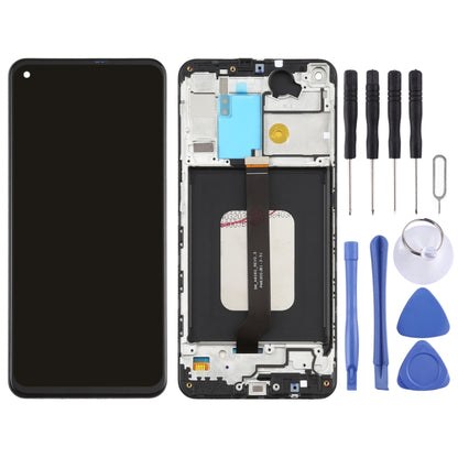 Original PLS TFT LCD Screen for Galaxy M40 Digitizer Full Assembly with Frame - LCD Screen by buy2fix | Online Shopping UK | buy2fix