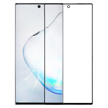 For Galaxy Note 10 Front Screen Outer Glass Lens (Black) - Outer Glass Lens by buy2fix | Online Shopping UK | buy2fix
