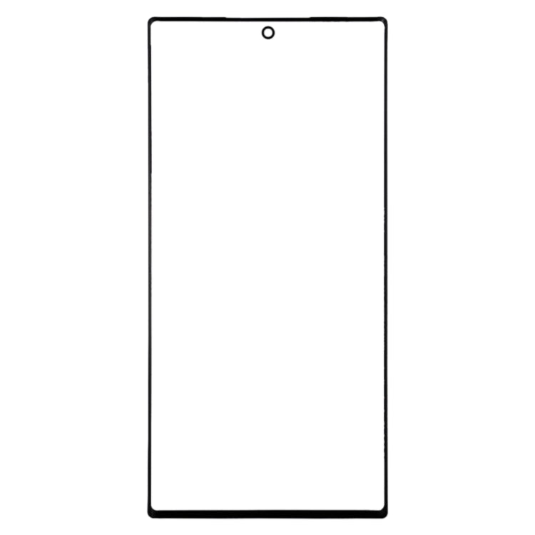 For Galaxy Note 10 Front Screen Outer Glass Lens (Black) - Outer Glass Lens by buy2fix | Online Shopping UK | buy2fix