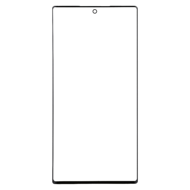 For Galaxy Note 10 Front Screen Outer Glass Lens (Black) - Outer Glass Lens by buy2fix | Online Shopping UK | buy2fix