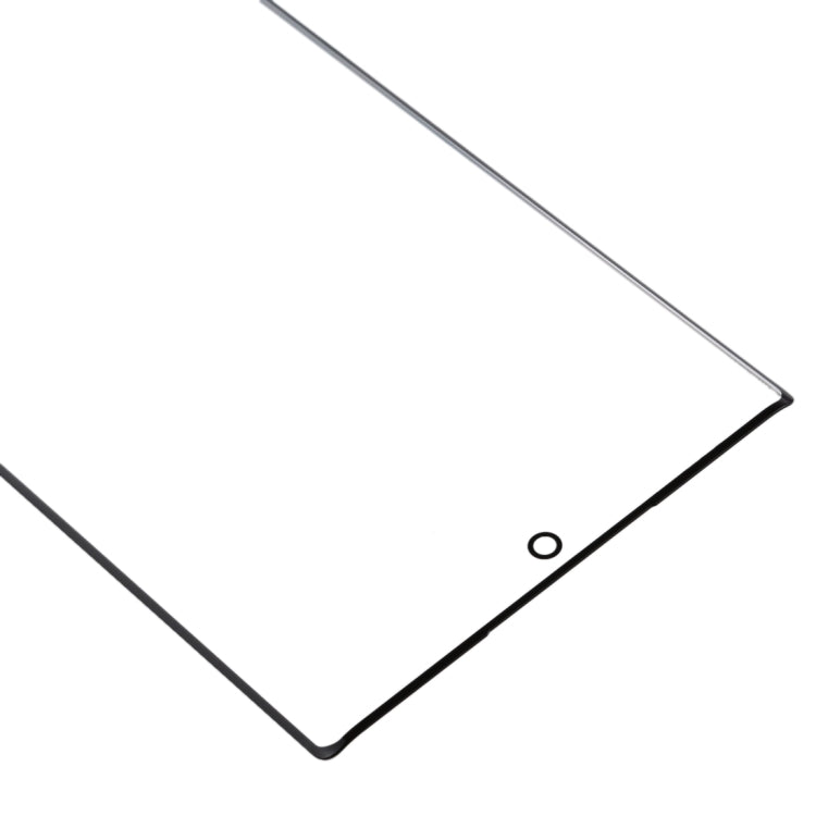 For Galaxy Note 10 + Front Screen Outer Glass Lens (Black) - Outer Glass Lens by buy2fix | Online Shopping UK | buy2fix
