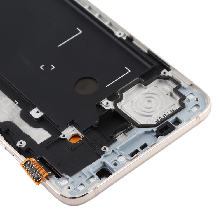 TFT LCD Screen for Galaxy J7 (2016) / J710F Digitizer Full Assembly with Frame (Gold) - LCD Screen by buy2fix | Online Shopping UK | buy2fix