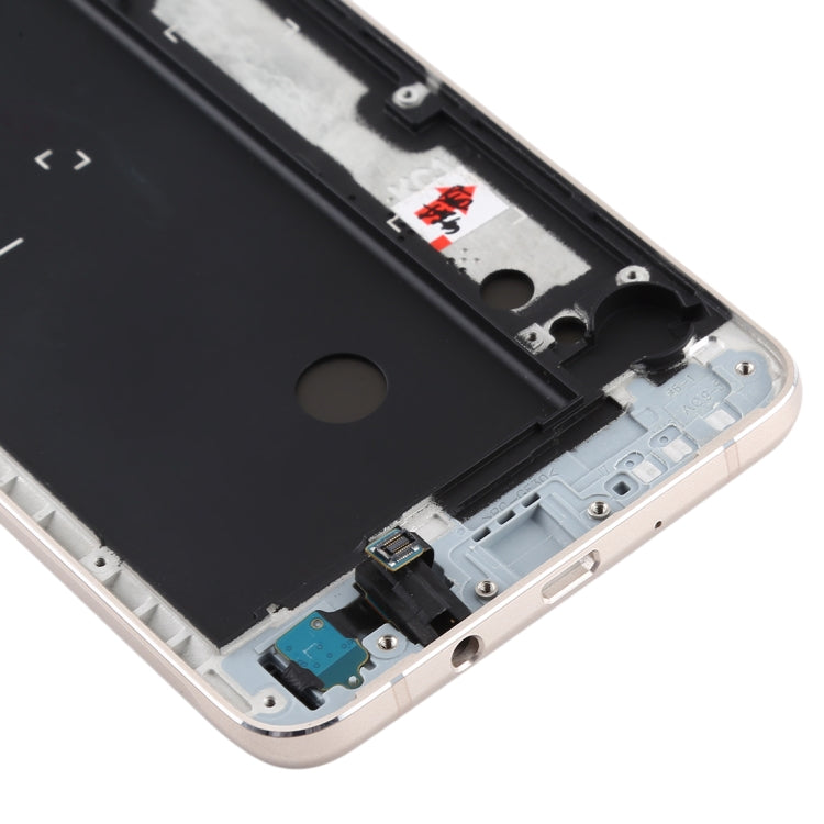 TFT LCD Screen for Galaxy J7 (2016) / J710F Digitizer Full Assembly with Frame (Gold) - LCD Screen by buy2fix | Online Shopping UK | buy2fix