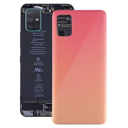 For Samsung Galaxy A51 4G SM-A515F Original Battery Back Cover (Pink) - Back Cover by buy2fix | Online Shopping UK | buy2fix