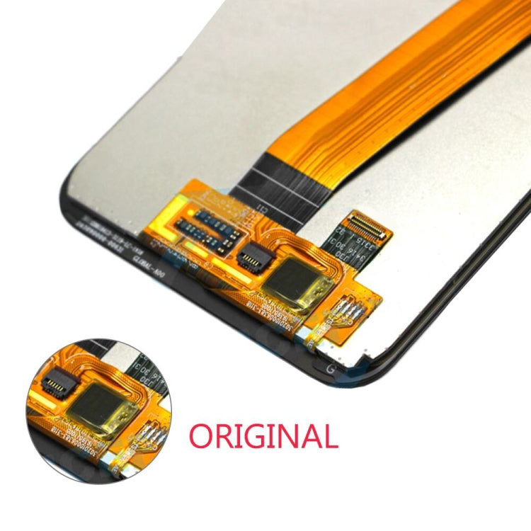 For Galaxy A01 SM-A015F Original PLS TFT LCD Screen with Digitizer Full Assembly (Flex Cable Narrow) (Black) - LCD Screen by buy2fix | Online Shopping UK | buy2fix