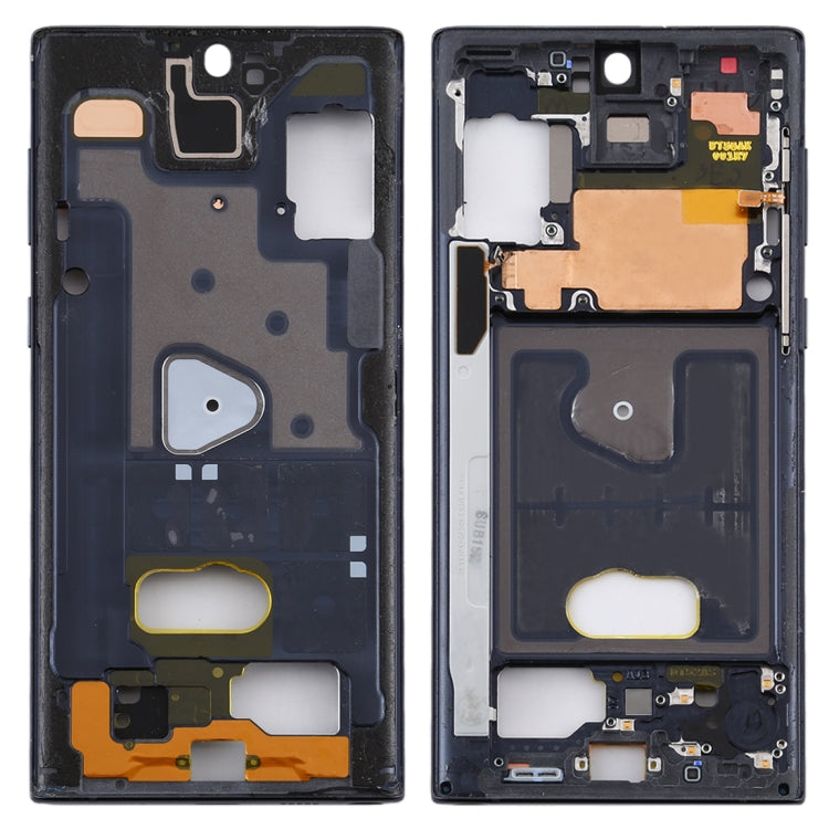 For Samsung Galaxy Note10 Middle Frame Bezel Plate (Black) - Frame Bezel Plate by buy2fix | Online Shopping UK | buy2fix