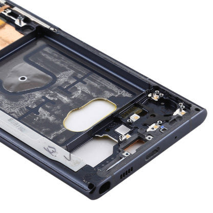 For Samsung Galaxy Note10 Middle Frame Bezel Plate (Black) - Frame Bezel Plate by buy2fix | Online Shopping UK | buy2fix