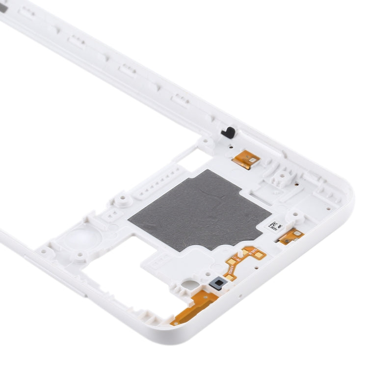 For Samsung Galaxy A21s  Middle Frame Bezel Plate (White) - Frame Bezel Plate by buy2fix | Online Shopping UK | buy2fix