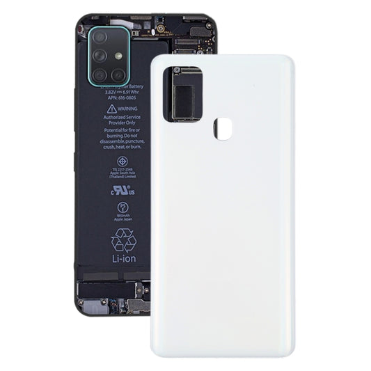 For Samsung Galaxy A21s Battery Back Cover (White) - Back Cover by buy2fix | Online Shopping UK | buy2fix