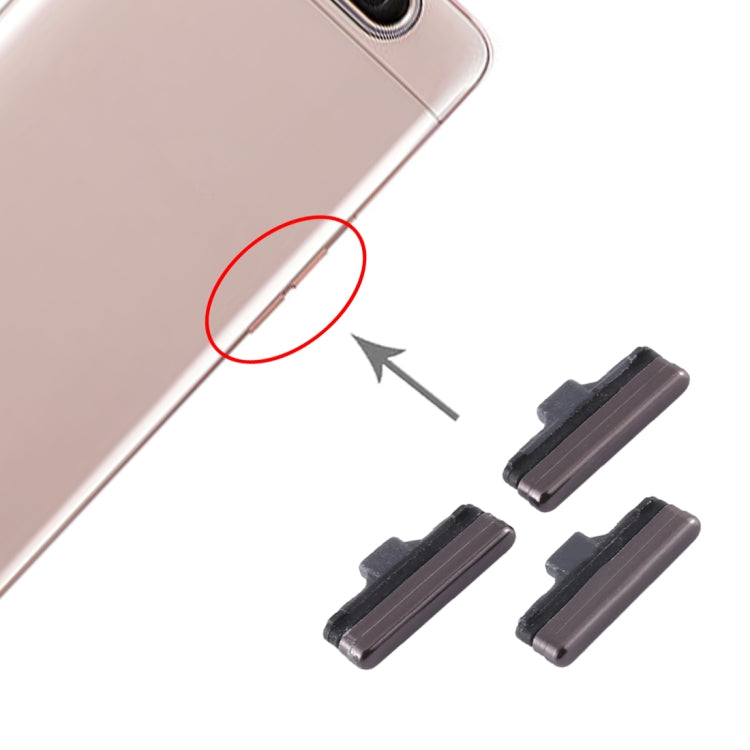 For Samsung Galaxy A80 Power Button and Volume Control Button(Black) - Home key & Side Key by buy2fix | Online Shopping UK | buy2fix