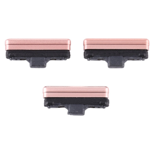 For Samsung Galaxy A80 Power Button and Volume Control Button(Gold) - Home key & Side Key by buy2fix | Online Shopping UK | buy2fix