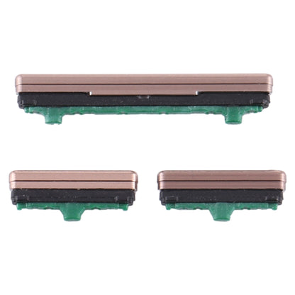 For Samsung Galaxy S10 5G Power Button and Volume Control Button(Gold) - Home key & Side Key by buy2fix | Online Shopping UK | buy2fix