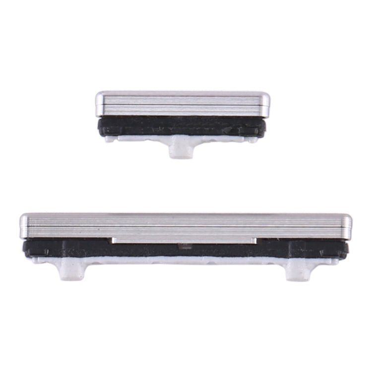 For Samsung Galaxy Note10+ Power Button and Volume Control Button(Silver) - Home key & Side Key by buy2fix | Online Shopping UK | buy2fix