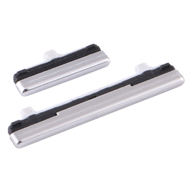 For Samsung Galaxy Note10+ Power Button and Volume Control Button(Silver) - Home key & Side Key by buy2fix | Online Shopping UK | buy2fix