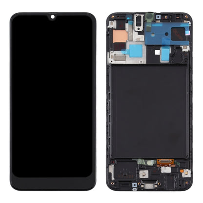 TFT LCD Screen for Samsung Galaxy A50 Digitizer Full Assembly with Frame (Not Supporting Fingerprint Identification)(Black) - LCD Screen by buy2fix | Online Shopping UK | buy2fix