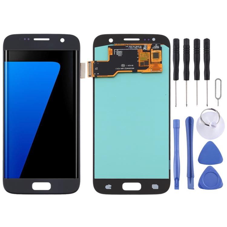 OLED LCD Screen for Samsung Galaxy S7 with Digitizer Full Assembly (Black) - LCD Screen by buy2fix | Online Shopping UK | buy2fix