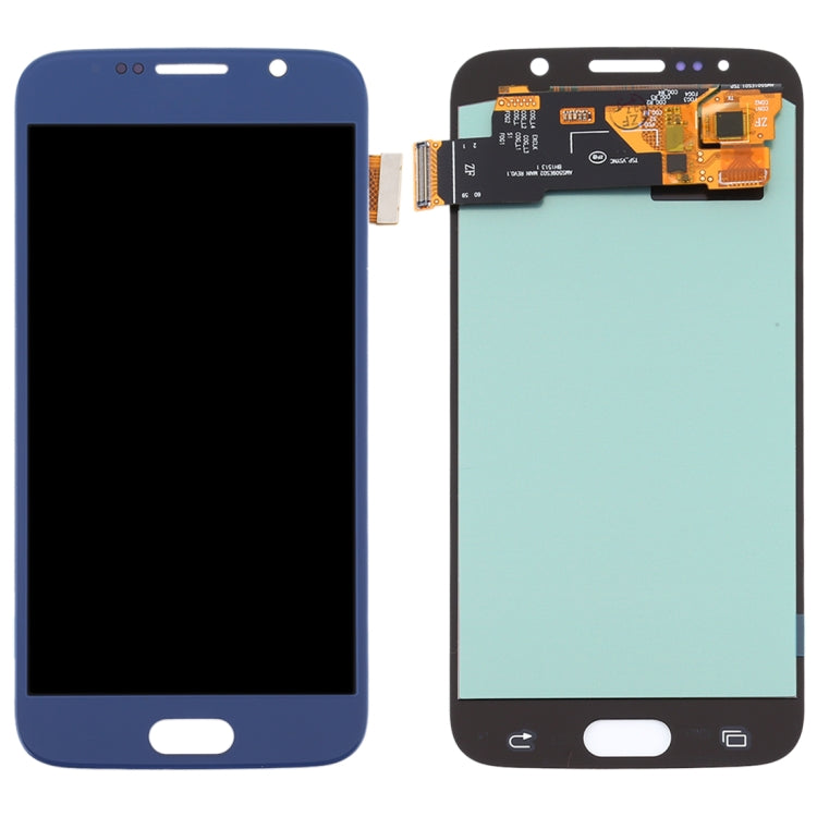 OLED LCD Screen for Samsung Galaxy S6 with Digitizer Full Assembly (Blue) - LCD Screen by buy2fix | Online Shopping UK | buy2fix