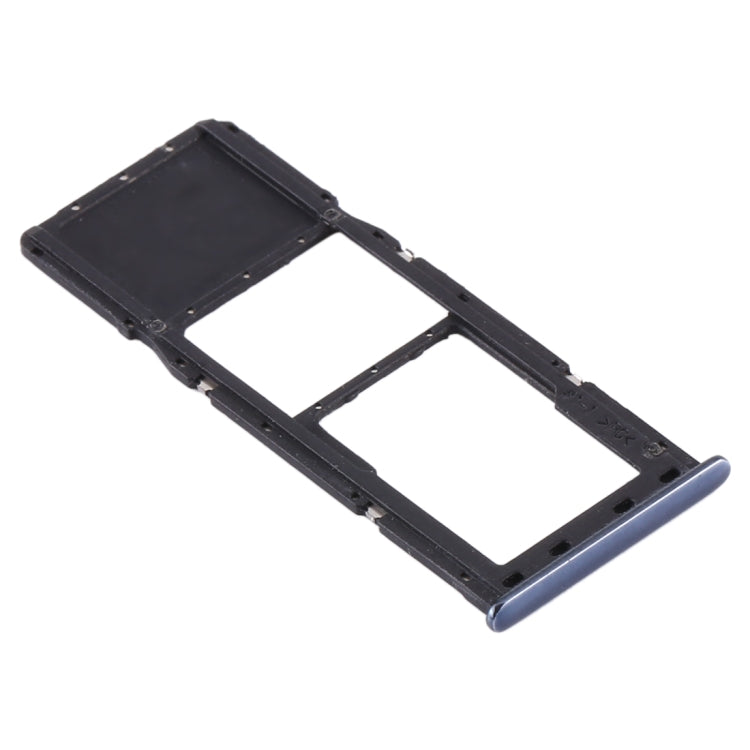 For Samsung Galaxy A71 / A715 SIM Card Tray + Micro SD Card Tray (Black) - Card Tray by buy2fix | Online Shopping UK | buy2fix