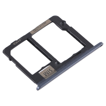 For Samsung Galaxy Tab A 10.1 (2019) / SM-T515 SIM Card Tray + Micro SD Card Tray (Black) - Card Tray by buy2fix | Online Shopping UK | buy2fix