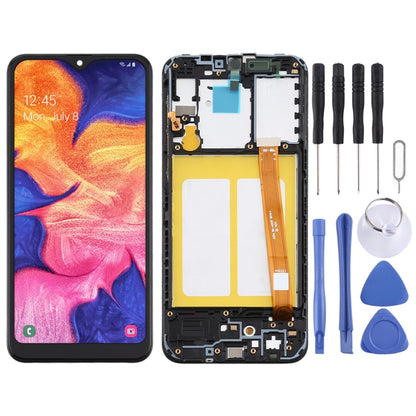 TFT LCD Screen for Samsung Galaxy A10e Digitizer Full Assembly with Frame (Black) - LCD Screen by buy2fix | Online Shopping UK | buy2fix