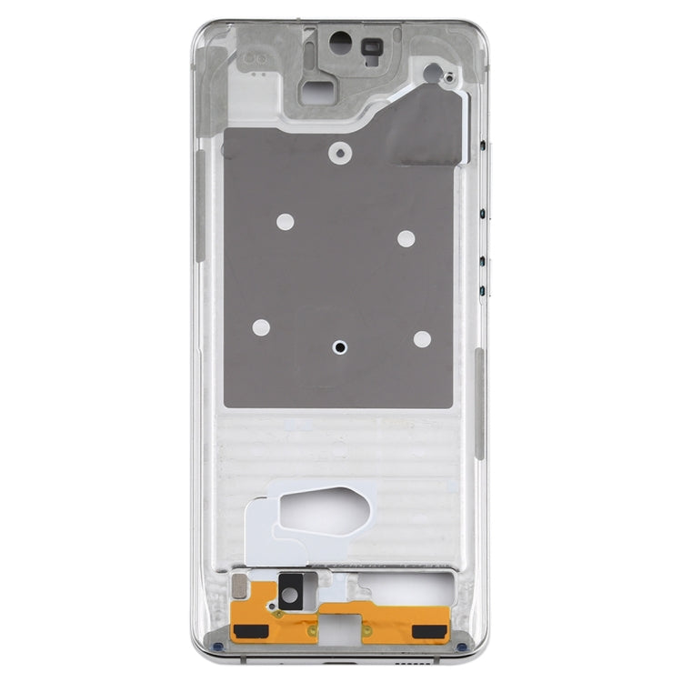 For Samsung Galaxy S20 Ultra  Middle Frame Bezel Plate with Side Keys (Silver) - Frame Bezel Plate by buy2fix | Online Shopping UK | buy2fix