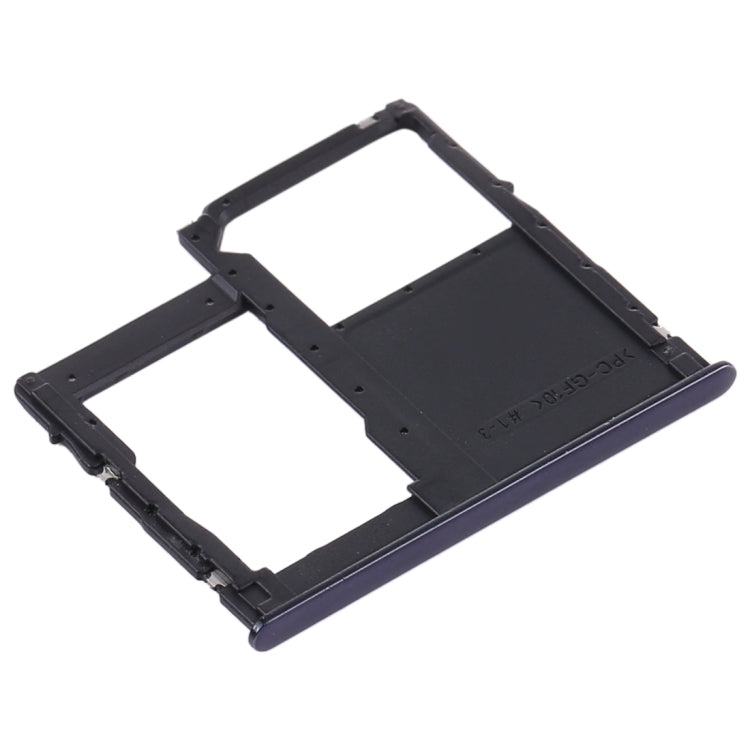 For Samsung Galaxy A31 SIM Card Tray + Micro SD Card Tray (Black) - Card Tray by buy2fix | Online Shopping UK | buy2fix