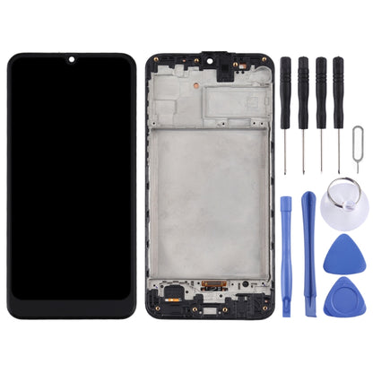 TFT LCD Screen for Samsung Galaxy M31 / Galaxy M31 Prime Digitizer Full Assembly with Frame (Black) - LCD Screen by buy2fix | Online Shopping UK | buy2fix