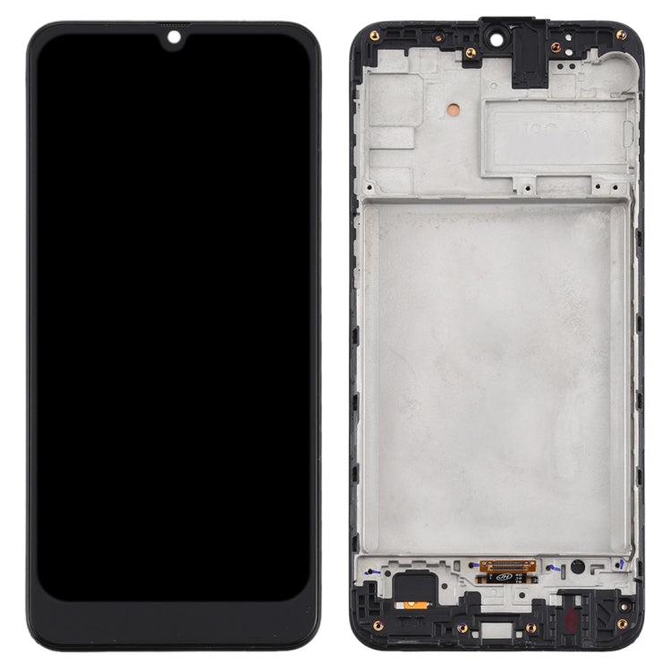 TFT LCD Screen for Samsung Galaxy M21 / SM-M215 Digitizer Full Assembly with Frame (Black) - LCD Screen by buy2fix | Online Shopping UK | buy2fix