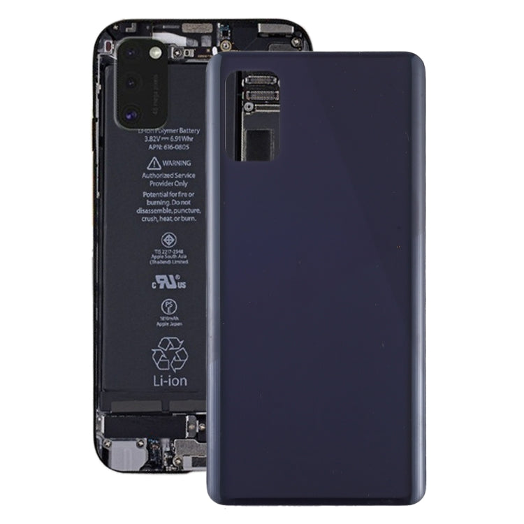 For Samsung Galaxy A41 Battery Back Cover (Black) - Back Cover by buy2fix | Online Shopping UK | buy2fix