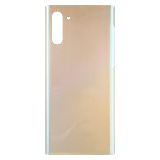 For Samsung Galaxy Note10 Battery Back Cover (Silver) - Back Cover by buy2fix | Online Shopping UK | buy2fix