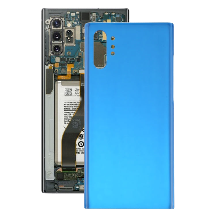 For Samsung Galaxy Note10+ Battery Back Cover (Blue) - Back Cover by buy2fix | Online Shopping UK | buy2fix