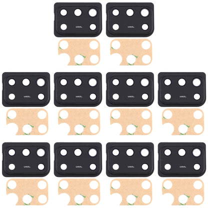 For Samsung Galaxy A31 10pcs Camera Lens Cover (Black) - Camera Series by buy2fix | Online Shopping UK | buy2fix