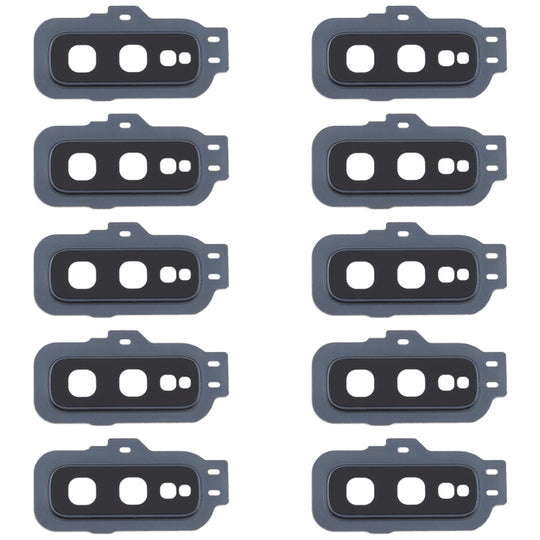For Samsung Galaxy S10e 10pcs Camera Lens Cover (Black)