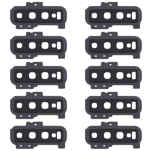 For Samsung Galaxy S10+ 10pcs Camera Lens Cover (Black) - Camera Series by buy2fix | Online Shopping UK | buy2fix