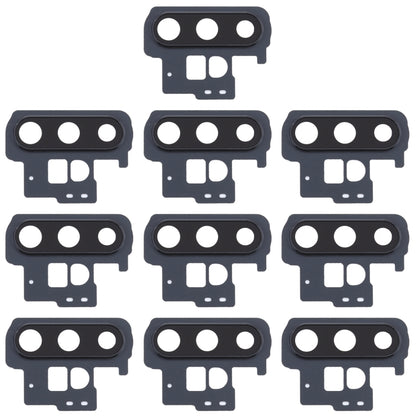For Samsung Galaxy Note10+ 10pcs Camera Lens Cover (Black) - Camera Series by buy2fix | Online Shopping UK | buy2fix