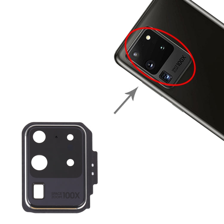 For Samsung Galaxy S20 Ultra Camera Lens Cover (White) - Camera Series by buy2fix | Online Shopping UK | buy2fix