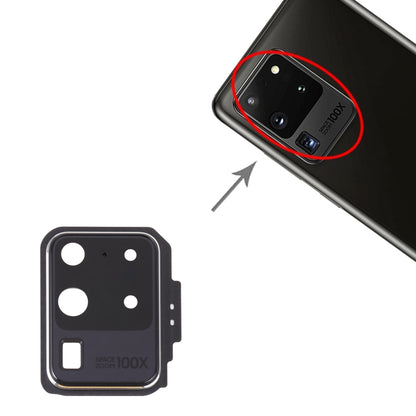 For Samsung Galaxy S20 Ultra Camera Lens Cover (White) - Camera Series by buy2fix | Online Shopping UK | buy2fix